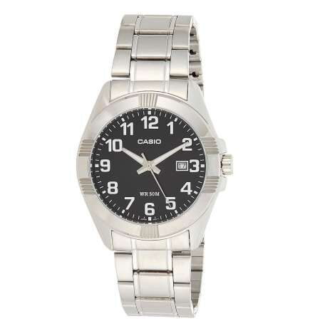 Orologio Uomo Casio COLLECTION Nero Argentato (Ø 43,5 mm)