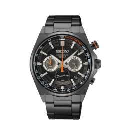 Orologio Uomo Seiko SSB399P1 Nero