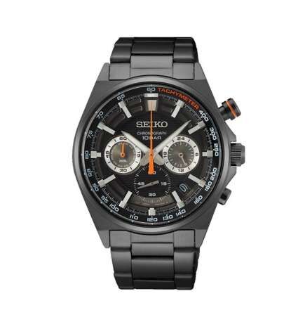 Orologio Uomo Seiko SSB399P1 Nero