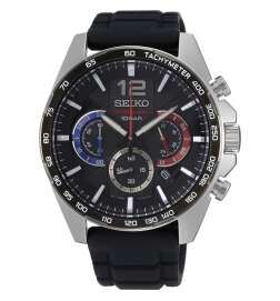 Orologio Uomo Seiko SSB347P1 Nero