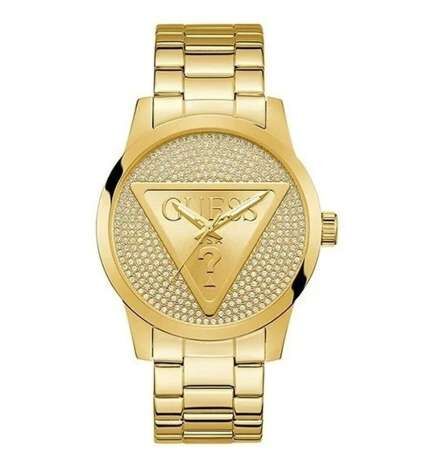 Orologio Uomo Guess BADGE Dorato