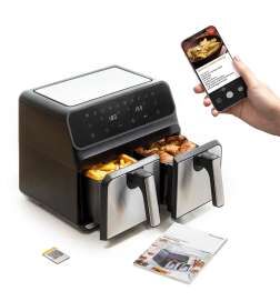 Air Fryer InnovaGoods   Black 3400 W 8 L Stainless steel (Refurbished B)