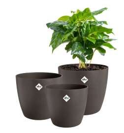Set di Vasi Elho Plastica Rotondo 3 Pezzi