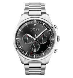 Orologio Uomo Hugo Boss Nero Argentato (Ricondizionati B)