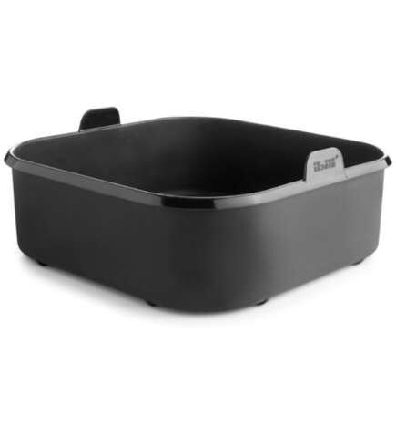 Vassoio riutilizzabile in silicone per friggitrice ad aria Ibili 876220 20 x 20 cm Silicone