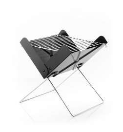 Mini Barbecue a Carbone Pieghevole Portatile Foldecue InnovaGoods Acciaio inossidabile (Ricondizionati A)