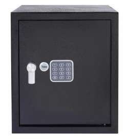 Cassaforte con Serratura Elettronica Yale Nero 40 L 39 x 35 x 36 cm Acciaio inossidabile