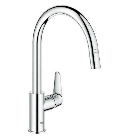 Rubinetto Monocomando Grohe Ottone Forma a C