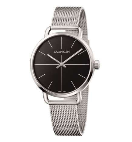 Orologio Uomo Calvin Klein K7B21121 Nero Argentato