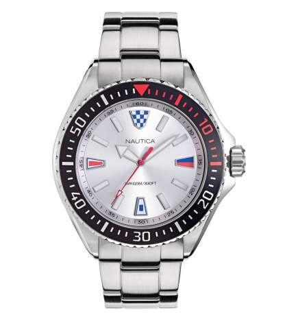 Orologio Uomo Nautica NAPCPS905 Argentato (Ø 46 mm)
