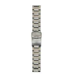 Watch Strap Bobroff BFS005 Silver