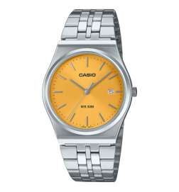 Orologio Uomo Casio Giallo Argentato (Ø 35 mm)