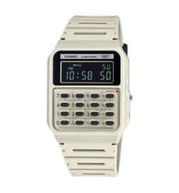Men's Watch Casio CALCULATOR EDGY COLLECTION - CREAM