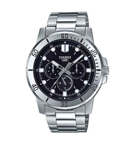Orologio Uomo Casio MTP-VD300D-1E Argentato (Ø 45 mm)