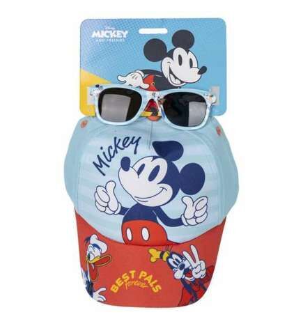 Set of cap and sunglasses Mickey Mouse 2 Pieces Children's