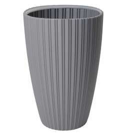 Vaso Garden ID Fancy Grigio Polietilene 40 x 58 cm