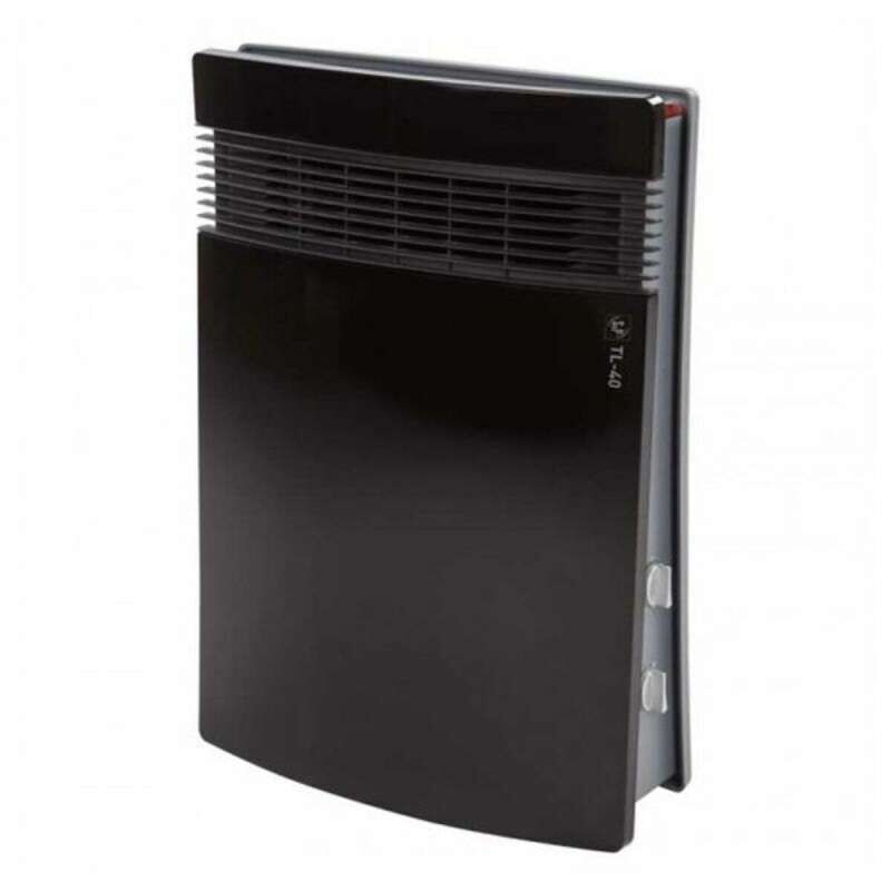 Vertical Heater S&P TL40 Black 1800 W