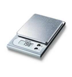 kitchen scale Beurer 70410 3 kg Silver Black Steel
