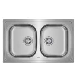 Lavello a Due Vasche Teka Universe 115040007 80 cm