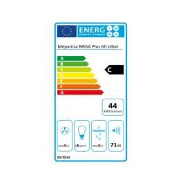 Conventional Hood Mepamsa Brisa Plus 60X 60 cm 180 m³/h C Acero inoxidable