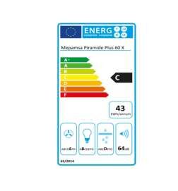 Conventional Hood Mepamsa 320.0569.117 60 cm 290 m³/h 65W C Steel