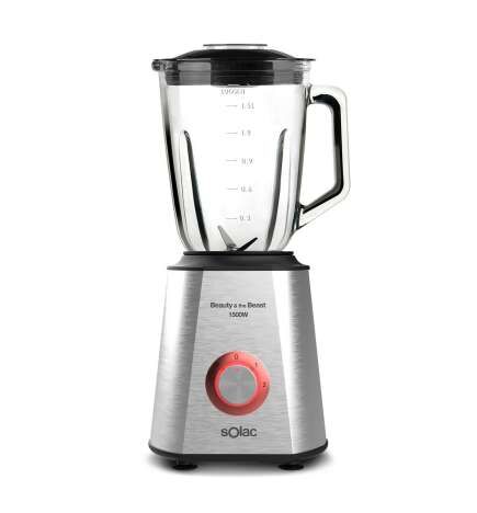 Frullatore Solac BV5728 Rosso Trasparente Argentato 1500 W 1,5 L