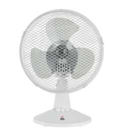 Ventilatore da Tavolo Grupo FM 65786 25 W Ø 23 cm Bianco