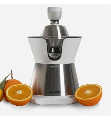 Spremiagrumi Elettrico Universal Blue JUICY Bianco Acciaio 300 W