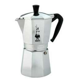 Italian Coffee Pot Bialetti 0001166/MR Silver Aluminium 12 Cups