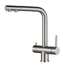 Kitchen Tap Osmofilter RO5105 Matte back Stainless steel C-shaped