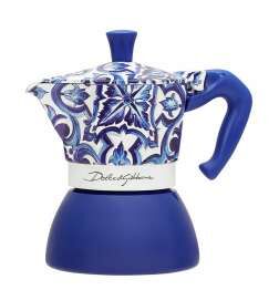 Italian Coffee Pot Bialetti D&G BLU MEDI 4T 150 ml Blue Stainless steel 4 Cups