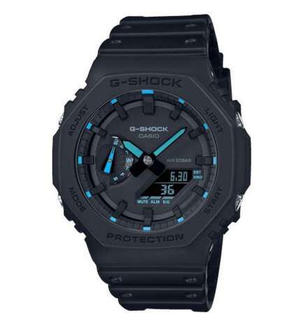 Orologio Uomo Casio G-Shock GA-2100-1A2ER Digitale Analogico Nero