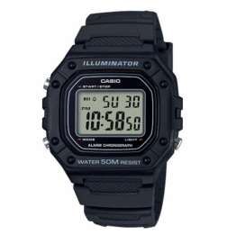 Orologio Uomo Casio W-218H-1AVEF Nero