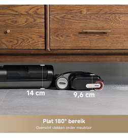 Dreame Stick Vacuum H12 Pro FlexReach 400 W Self-Cleaning Battery Black