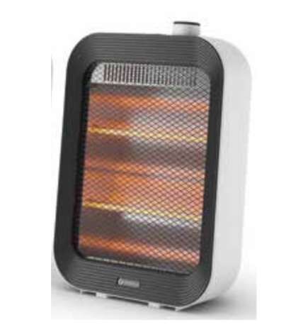 Grzejnik Olimpia Splendid 99200 Czarny 800 W