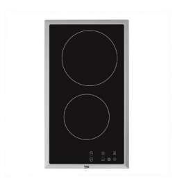Placa Vitrocerámica BEKO HDMC32400TX 30 cm 3000 W
