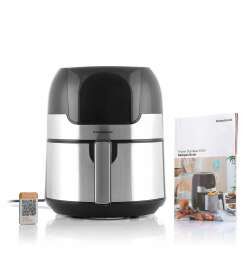 Friggitrice ad Aria InnovaGoods Nero 1400 W 3,5 L Acciaio inossidabile (Ricondizionati A)