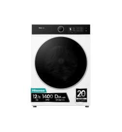 Washer - Dryer Hisense WD5I1245BWR 8 kg 12 kg