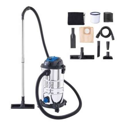 Aspirapolvere a umido e a secco Scheppach 1500 W 20 kPa 30 L