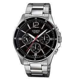 Orologio Uomo Casio MULTIFUNCTION CALENDAR - BLACK Nero Argentato (Ø 43,5 mm) (Ø 35 mm)