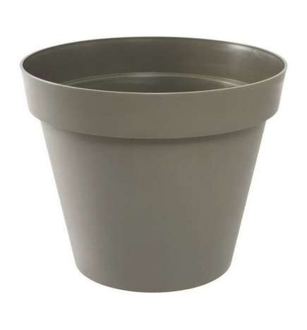 Vaso EDA Tuscan Taupé polipropilene Rotonda (Ø 60 x 47 cm)
