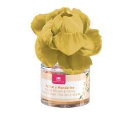 Désodorisant Cristalinas Flor Perfumada Mandarine Fleur d'oranger Fleur 40 ml