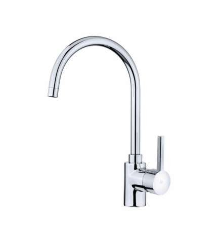 Rubinetto Monocomando Teka ARK 915 Cromo Acciaio inossidabile Rotondo