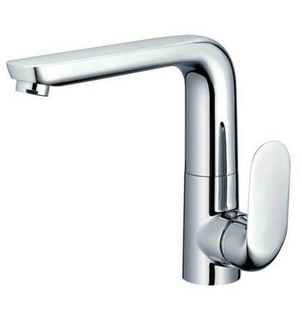 Rubinetto Monocomando Rousseau Grigio Chrome