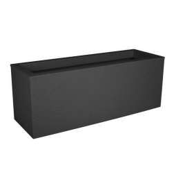 Vaso EDA Graphit Up Rettangolare Antracite Grigio scuro 59 x 19,5 x 22,8 cm