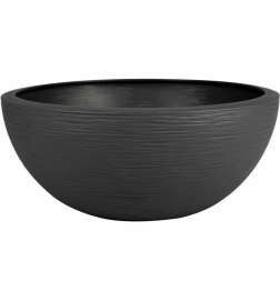 Vaso EDA 3210103482 Grigio Antracite Plastica Ø 40 cm