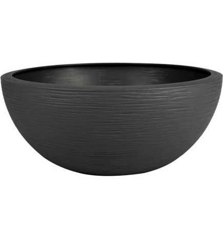 Vaso EDA 3210103482 Grigio Antracite Plastica Ø 40 cm