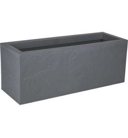 Vaso EDA Grigio polipropilene 79,5 x 29,5 x 29,5 cm