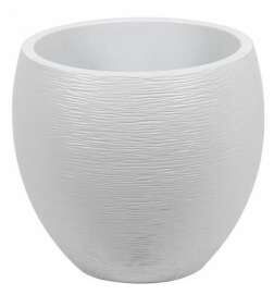 Vaso EDA Graphit Rotondo Bianco Ø 50 cm