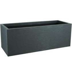 Bloempot EDA 79,5 x 29,5 x 29,5 cm Plastic Donker grijs